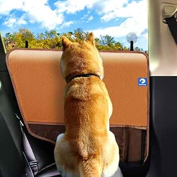 Amazon.co.jp: MOON LYCRA レザー車両シートカバー ブラウン